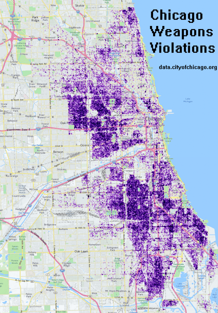 Chicago WEAPONS VIOLATIONS